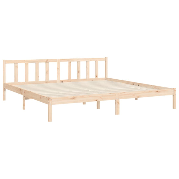 Sänky ilman patjaa Ecsenie 200x200cm (mänty)