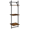 Seinähyllyt tangoilla 3 tasoa 2 kpl savutammi 30x25x100 cm
