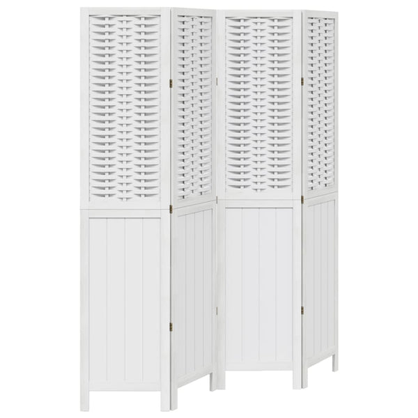 Valkoinen paneelinen tilanjakaja Amiticai (keisaripuu)