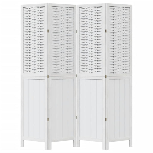 Valkoinen paneelinen tilanjakaja Amiticai (keisaripuu)