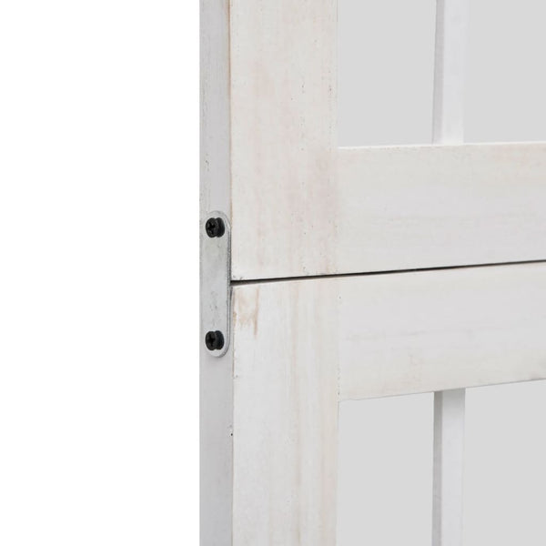 5-Paneelinen tilanjakaja valkoinen täysi keisaripuu