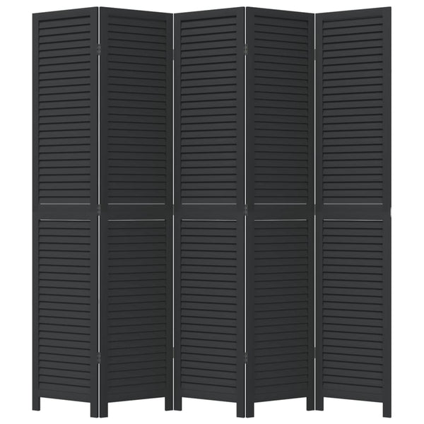 Musta paneelinen tilanjakaja Taft 5- (keisaripuu)