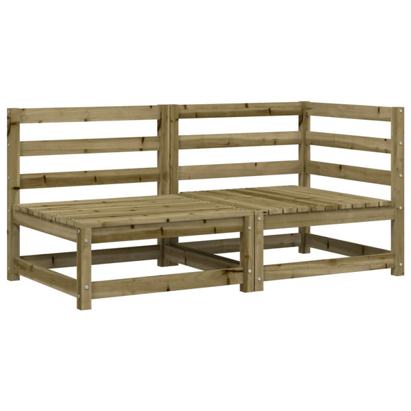 2-istuttava Puutarhasohva kyllästetty mänty