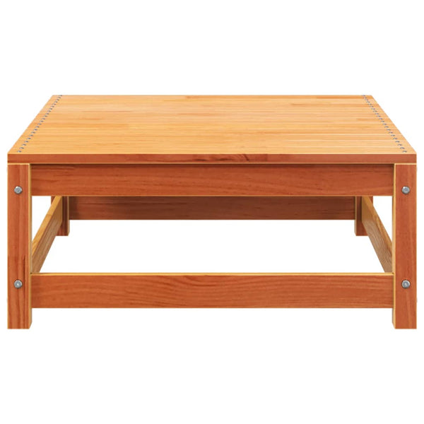 Käsinojaton puutarhasohva ja rahi vahanruskea täysi mänty