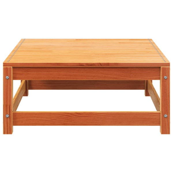 2-istuttava Puutarhasohva ja rahi vahanruskea täysi mänty