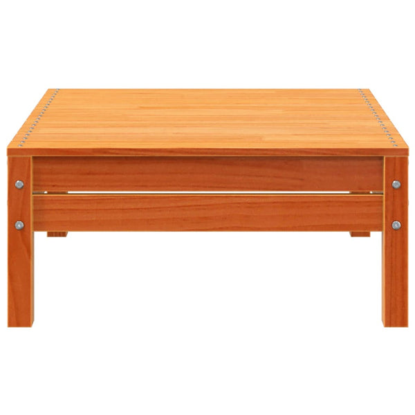 2-istuttava Puutarhasohva rahilla vahanruskea täysi mänty