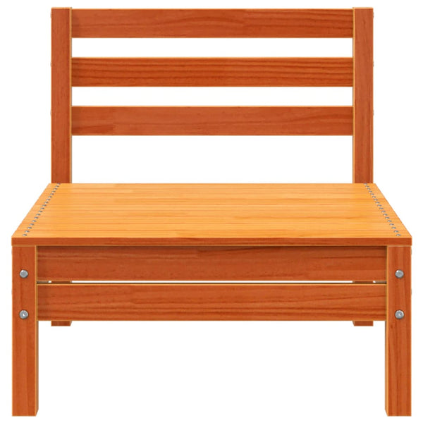 3-istuttava Puutarhasohva vahanruskea täysi mänty