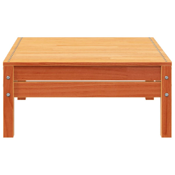 3-istuttava Puutarhasohva rahilla vahanruskea täysi mänty