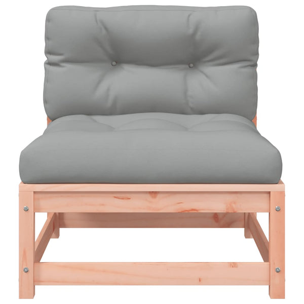 Käsinojattomat sohvat tyynyillä 2 kpl täysi douglaskuusi