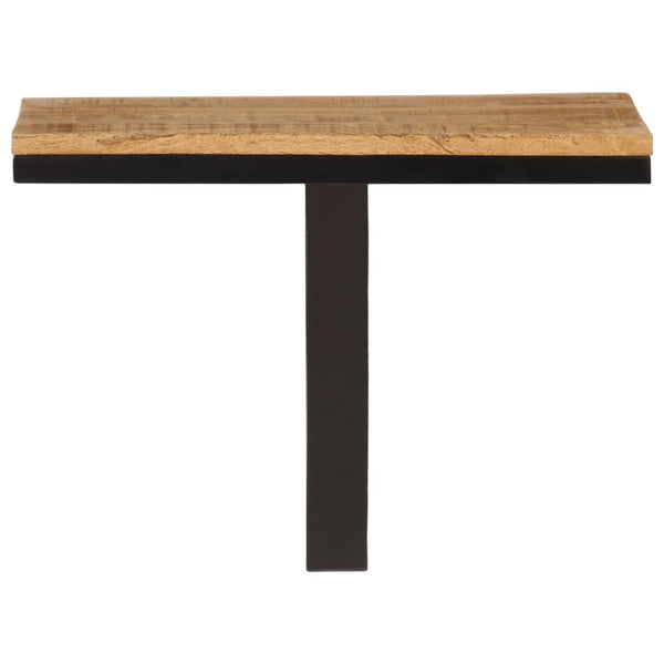 Seinähylly 40x30x32 cm täysi mangopuu ja rauta