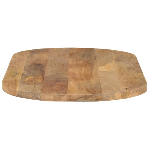 Pöytälevy 90x40x2,5 cm ovaali täysi mangopuu