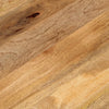 Pöytälevy 140x50x3,8 cm ovaali täysi mangopuu