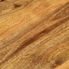 Pöytälevy 80x40x3,8 cm ovaali täysi mangopuu