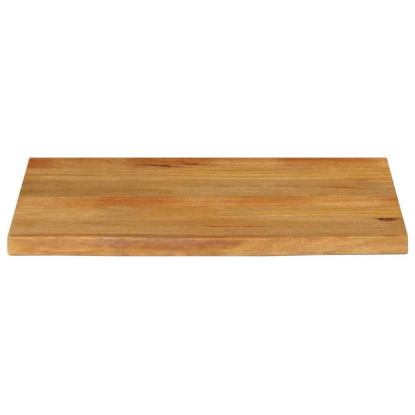 Pöytälevy elävä reuna 80x60x3,8 cm täysi mangopuu
