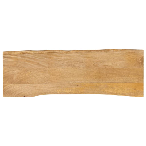 Pöytälevy Silas 140x40x2,5cm (elävä reuna mangopuu)