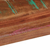 Pöytälevy 100x80x3,8 cm suorakaide kierrätetty täyspuu