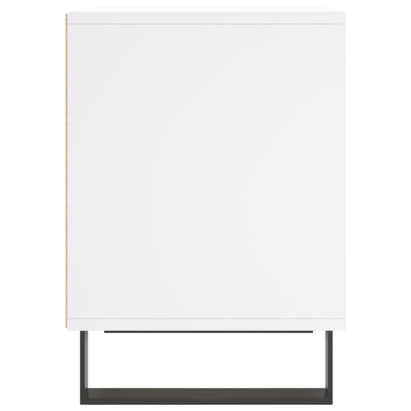 Yöpöytä valkoinen 40x35x50 cm tekninen puu