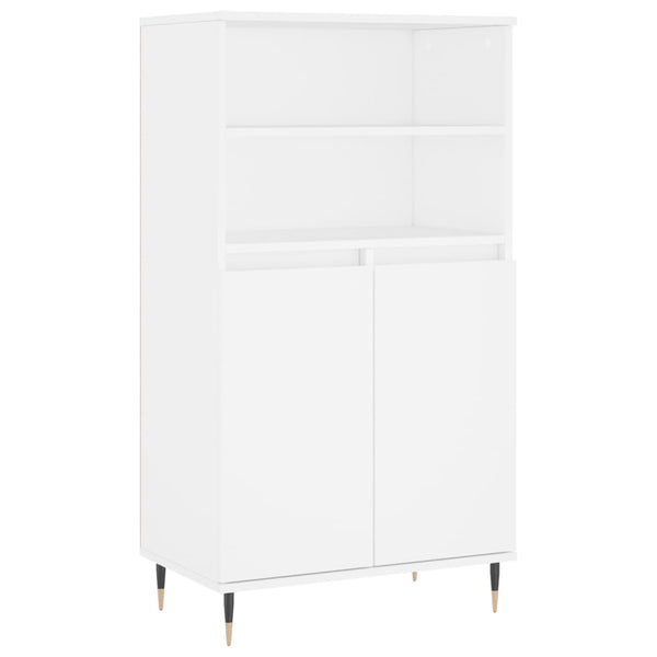 Valkoinen kaappi Nurlipe 60x36x110cm (puinen)