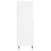 Valkoinen kaappi Nurlipe 60x36x110cm (puinen)