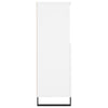 Kaappi valkoinen 60x36x110 cm tekninen puu
