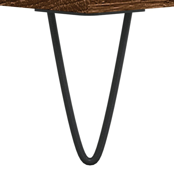 Kaappi ruskea tammi 40x36x110 cm tekninen puu