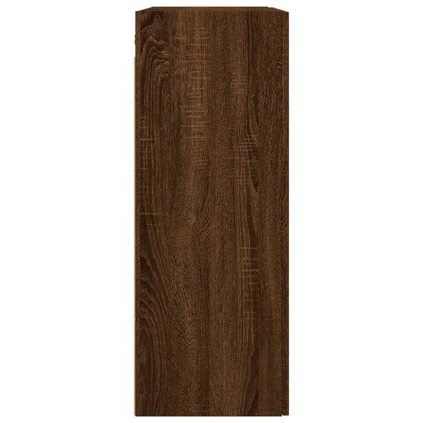 Seinäkiinnitettävä kaappi rusk tammi 69,5x34x90 cm tekninen puu