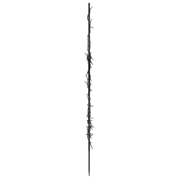 Joulutähti valokoriste piikeillä 80 LED-valoa 60 cm