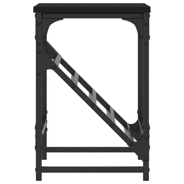 Kenkäteline musta 60x30x45 cm tekninen puu