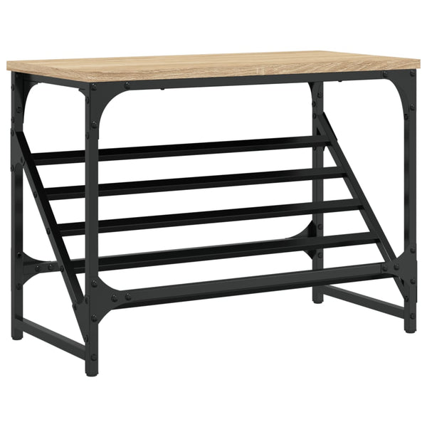 Kenkäteline Sonoma-tammi 60x30x45 cm tekninen puu