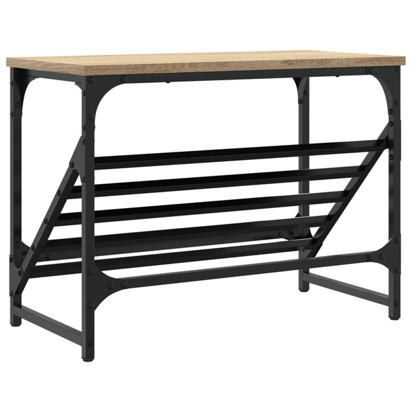 Kenkäteline Sonoma-tammi 60x30x45 cm tekninen puu