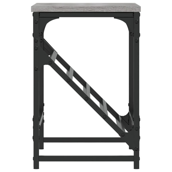 Kenkäteline harmaa Sonoma 60x30x45 cm tekninen puu