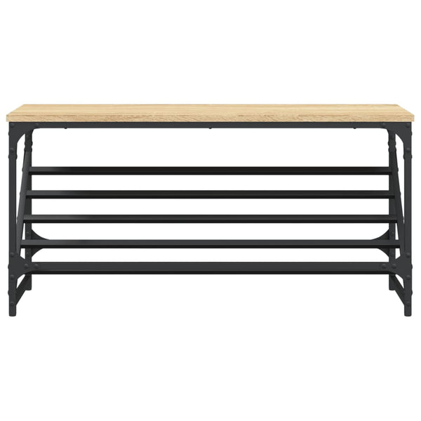 Kenkäteline Sonoma-tammi 90x30x45 cm tekninen puu