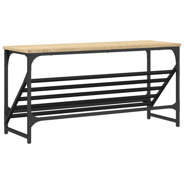 Kenkäteline Sonoma-tammi 90x30x45 cm tekninen puu