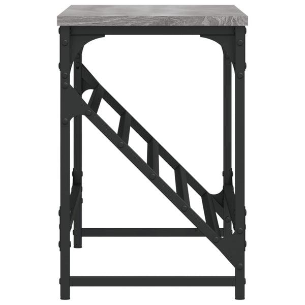 Kenkäteline harmaa Sonoma 90x30x45 cm tekninen puu