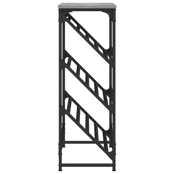 Kenkäteline harmaa Sonoma 90x30x85 cm tekninen puu