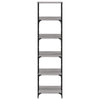 Kirjahylly harmaa Sonoma 50x33x188,5 cm tekninen puu