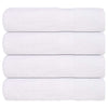 Suihkupyyhkeet 4 kpl valkoinen 70x140 cm 360 gsm 100% puuvilla