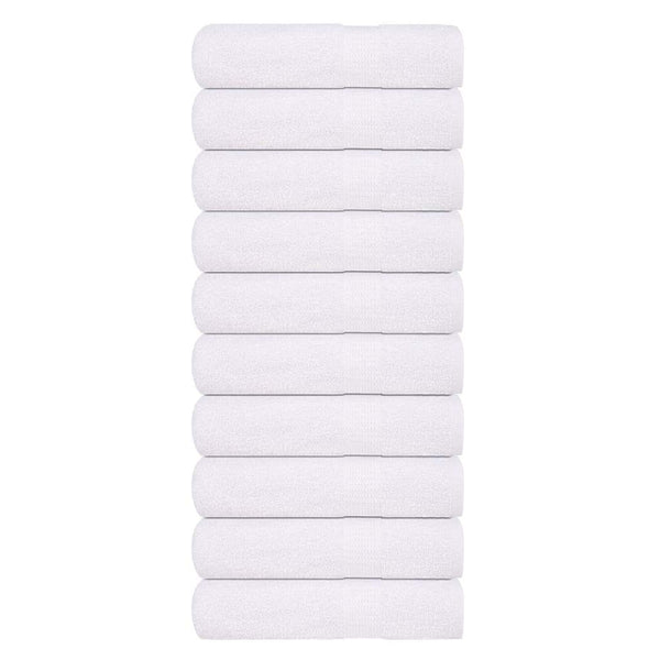 Kylpypyyhkeet 10 kpl valkoinen 100x150 cm 360 gsm 100% puuvilla