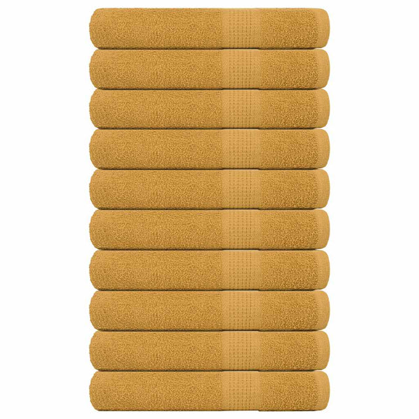 Kulta saunapyyhkeet Nayeli 80x200cm (10 kpl 100% puuvilla)