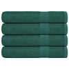 Vihreä saunapyyhkeet Nayeli 80x200cm (4 kpl 100% puuvilla)