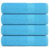 Turkoosi kylpypyyhkeet Nayeli 100x150cm (4 kpl 100% puuvilla)