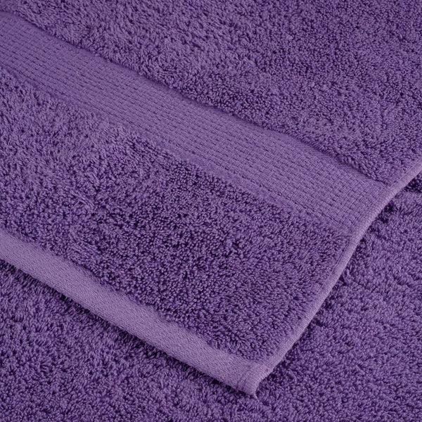 Premium Pyyhkeet 10 kpl violetti 80x200 cm 600gsm 100% puuvilla