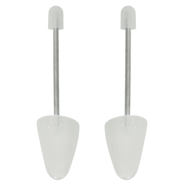 Kenkäpuut 5 paria valkoinen EU 38-44 muovi