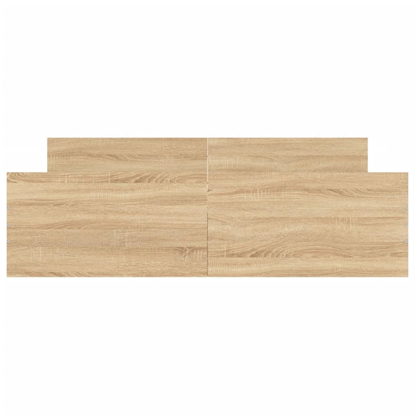 Sängynrunko päädyillä Sonoma-tammi 150x200 cm