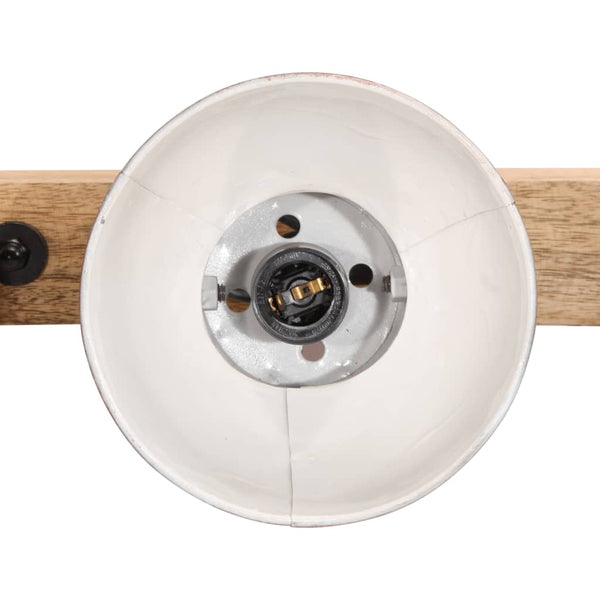 Seinävalaisin 25 W vanhennettu punainen 90x25 cm E27