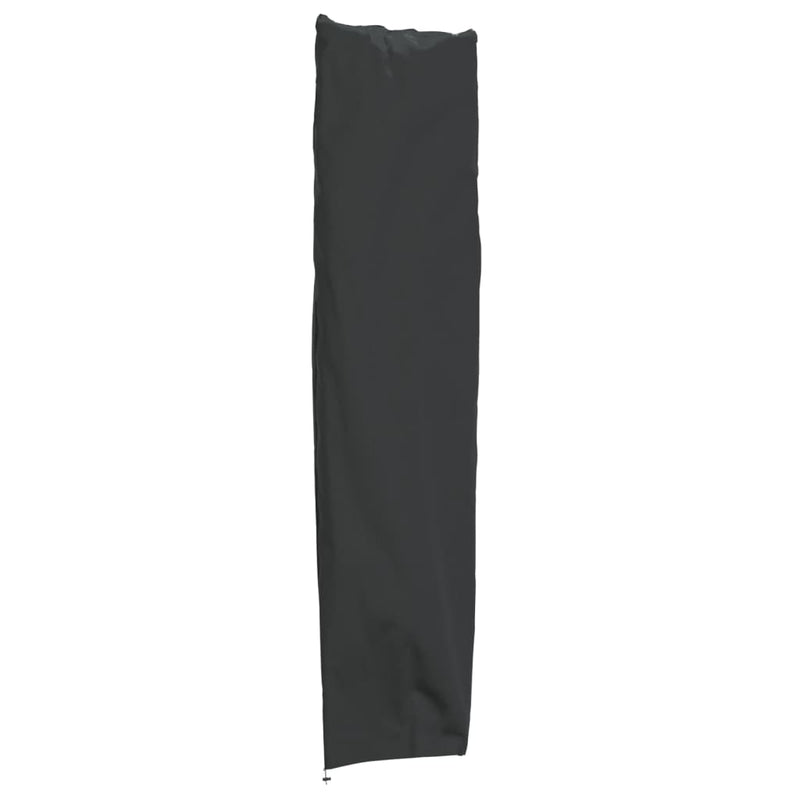 Puutarha-aurinkovarjon suoja musta 240x57/57 cm 420D Oxford
