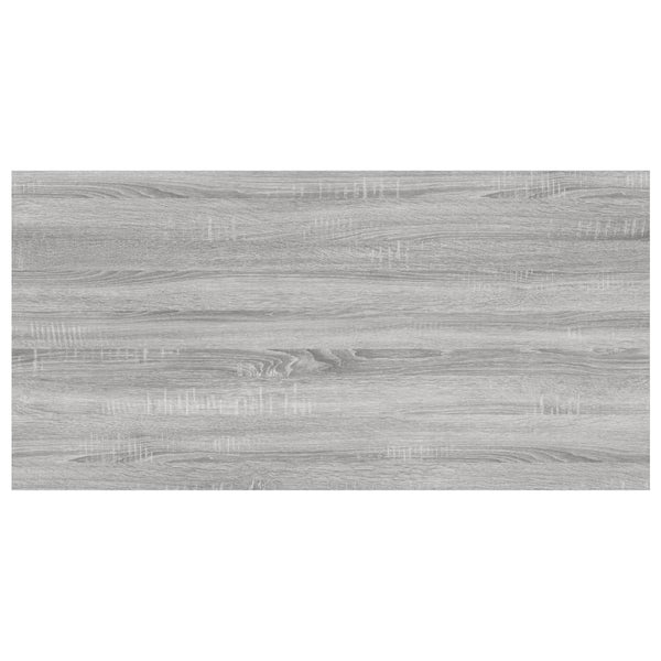 Seinähyllyt 4 kpl harmaa Sonoma 60x30x1,5 cm tekninen puu