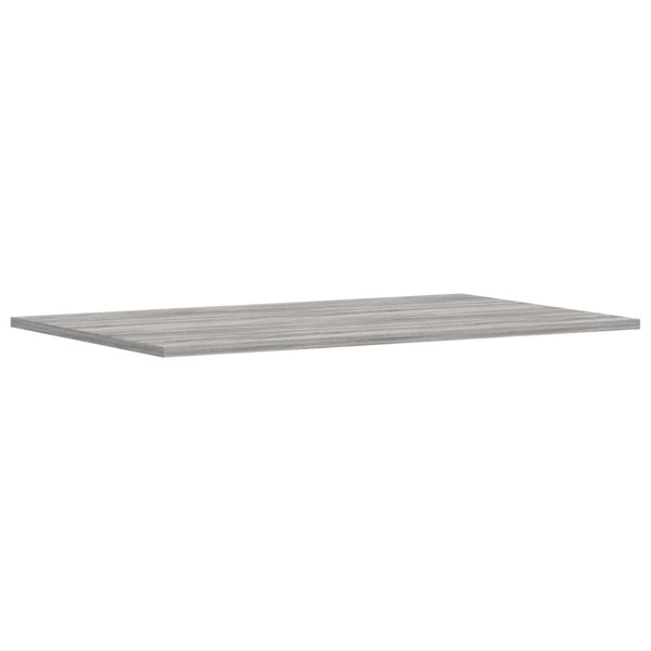 Seinähyllyt 4 kpl harmaa Sonoma 80x50x1,5 cm tekninen puu