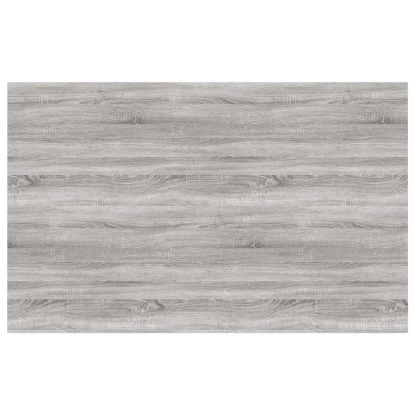Seinähyllyt 4 kpl harmaa Sonoma 80x50x1,5 cm tekninen puu