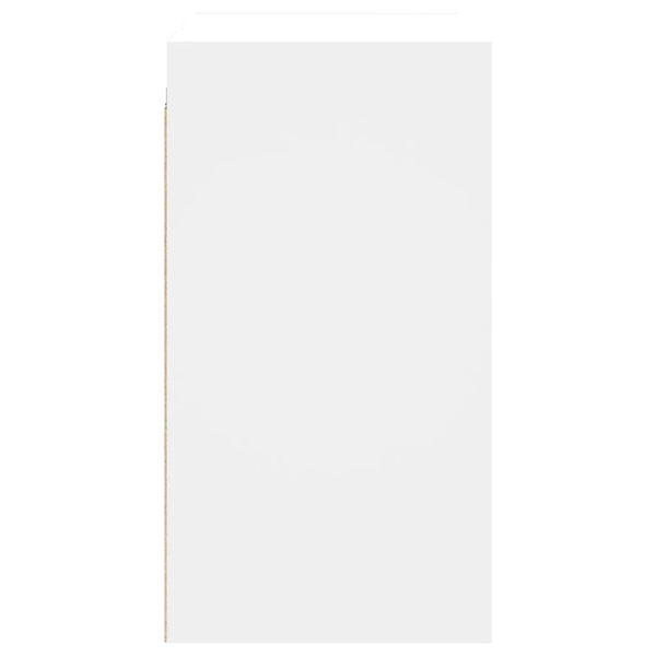 Seinäkaappi lasiovilla valkoinen 68x37x68,5 cm